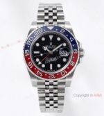 VR Factory V2 Version Swiss Rolex GMT-Master II 3285 Watch Pepsi Ceramic Bezel ref 126710